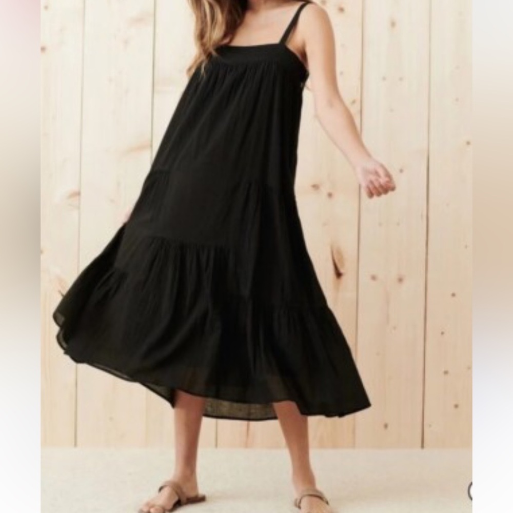 JENNI KAYNE SUMMER TIERED TANK DRESS xxl